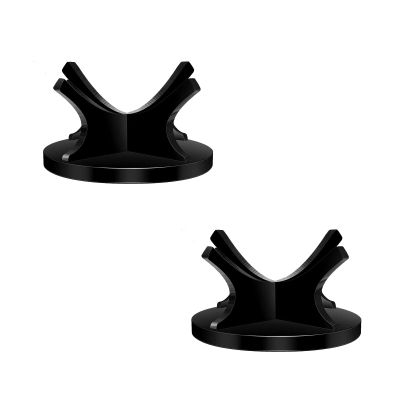 BRBASAP 2Pack Acrylic Baseball Stand Holder Small Ball Display Rack for Baseball Golf Softball Tennis Thanksgiving Pumpkin Ball Wooden Eggs