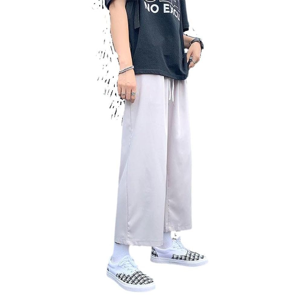 ' Neutral Man Simplicity Young Style Comfortable Wide Leg s2 Khaki XS