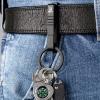 TISUR Belt Key Clip+Titanium Round Carabiner Clip view 4