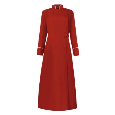 Women's Clergy Robes Costume Minister Church Robe Priest Cassock Pastor Minister Coat 2023 Halloween Cosplay Cloaks Renaissance Costume Women Slutty Halloween Costumes Womens Costumes