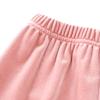 Kids Tales Child Velvet Pajama Sets Christmas Button Down Long Sleeve Shirt + Long Pants Boys Girls Solid Loungewear 2PCS view 4