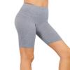 Sugar Sunday Cotton Slip Shorts for Women Under Dress Anti Chafing Boy Shorts Panties Boxer Briefs Long Underwear Bike Short Heather Grey Small view 1