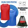 Antoyo Soccer Pinnies Youth with Numbers Scrimmage Team Pinnies Practice Vests for Basketball Soccer Football Bibs view 2