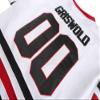 oldtimetown Youth Griswold #00 Movie Hockey Jerseys Stitched Letters and Numbers S-L White view 3