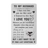 Gezxin Husband Father's Day Card - Romantic Gift for Husband Birthday Valentines Wedding Anniversary Easter Card from Wife view 1