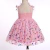 1st Birthday Dress for Baby Girl Toddler Kids First One Year Old Party Princess Dress 2nd 3rd Smash Cake Photo Shooting Spaghetti Straps Bowknot Polka Dots Tulle Tutu Dress Pink Confetti 18-24 Months view 4