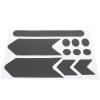 Sosoport 1set Invisible Bike Frame Protection Tape of Nonskid Stickers Durable Texture Easy Installation Compatible Mountain Folding Bikes Essential Cycling Frame Guards view 1
