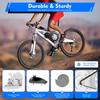 HinLIaDa 100cc Bicycle Motor Kit, 4-Stroke Bicycle Gasoline Engine Motor Gas Motorized Motor Bicycle Modified Engine Single Cylinder Air Cooling Engine Kit for Bikes with Large Triangular Frame Space view 4