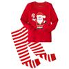 HYCLES Christmas Pajamas for Kids Girls Holiday Long Sleeve Sleepwear Santa Cotton Pajamas Sets for 2-12Y Boys/Toddler Pjs view 1