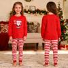HYCLES Christmas Pajamas for Kids Girls Holiday Long Sleeve Sleepwear Santa Cotton Pajamas Sets for 2-12Y Boys/Toddler Pjs view 4