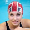 CTOITLKF Swimming Hat, Vintage Union Jack British Flag Swimming Cap, Bathing Caps for Long Short Hair view 4