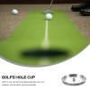 BESPORTBLE 1set Golf Putting Cup Hole Compact Training Aid for Indoor Practice Includes Small Golf Flags for Backyard and Home Use view 4