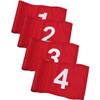 jojofuny 4Pcs Numbered Golf Flags for Putting Green Training Lightweight Wear-Resistant Nylon Pin Flags Golf Targeting Flags for Yard Practice and Accuracy Improvement view 1