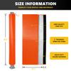 PHENEPUS Basketball Pole Pad, Heavy Duty Safety Pole Pads for Player Protection, 72" Tall Weatherproof Protective Padding for 4, 4.5 Inch Sq. or Round Pole, Basement Garage Playground Poles Protector view 2