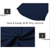 Athlemon Mens Long Shirts for Men Extra Long T Shirts Mens t-Shirts Longline Hipster Reflective Line Scallop Tees view 4