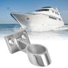 Stainless Steel 60 Degree Handrail Base - Marine Grade 316 Boat Railing Hardware for Cabin Dashboards Side Stern Handrails (Diameter 22mm7/8") view 3