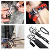 Shackle Quick Release Clip Stainless Steel Marine 316 Snap Shackle 2PCS Sailboat Rigging Shackle Mini Carabiner-35mm view 2
