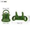 PATIKIL Headlamp Flashlight Holder Set, 2 Pcs Silicone Soft High Elastic Hands-Free Head Lamp Stand Replacement for Outside Camping Riding, Multicolor view 2