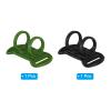 PATIKIL Headlamp Flashlight Holder Set, 2 Pcs Silicone Soft High Elastic Hands-Free Head Lamp Stand Replacement for Outside Camping Riding, Multicolor view 3