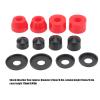 Skateboard Truck Bushings Set, PU Damping 90a Skateboard Replacement Bushings Skateboards Shock Kit Longboard Pivot Cups for 4 Wheel Skateboard(Red) view 2