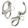 Snap Shackle Boat Quick Release Clip Stainless Steel 316 Snap Shackle 2PCS Mini Carabiner-69mm view 1