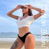 FINETOO Cotton Underwear for Women Sexy Cheeky Bikini Panties Lingerie view 2