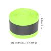 iplusmile 1roll High Visibility Reflective Tape Meters Sew Safety Strips for Clothing Vests Backpacks and Emergency Use Bright Fluorescent view 2