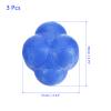 M METERXITY 3 Pack Bounce Reaction Ball - Coordination Training Ball, Wear-Resistant, Apply to Tennis/Softball/Badminton Training (57 x 57mm, Blue) view 3