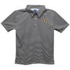 Vive La Fete University of Central Florida Polo Shirts for Boys 100% Polyester - Embroidered Stripes Short Sleeve Polo Boys Shirt Black Stripes Short Sleeve Polo Boys Shirt view 1