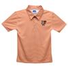 Vive La Fete Bowling Green State University Polo Shirts for Boys 100% Polyester - Embroidered Stripes Short Sleeve Polo Boys Shirt Orange Stripes Short Sleeve Polo Boys Shirt view 1