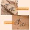 14K Gold Plated 925 Silver Hoop Earrings for Women, Hypoallergenic with Teardrop Diamond Linear Drop, Festival Gift (Silver) view 2