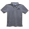 University of North Florida Polo Shirts for Boys 100% Polyester - Embroidered Stripes Short Sleeve Polo Boys Shirt Navy Stripes Short Sleeve Polo Boys Shirt view 1