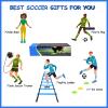Soccer Agility Training Equipment Set, Soccer Accessories 12 Rung 20Ft Agility Ladder, 12 Disc Cones, Solo Soccer Trainer, Jump Rope - Speed Training Equipment Gifts for boy view 2