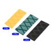 M METERXITY 3 Pack Table Tennis Racket Grip Tape - Paddle Grip, Soft Rubber, Apply to Ping Pong Gripping Handle (100 x 48mm, Black Green Yellow) view 4