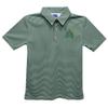 Vive La Fete University of Arkansas at Monticello Polo Shirts for Boys 100% Polyester - Embroidered Stripes Short Sleeve Polo Boys Shirt Green Stripes Short Sleeve Polo Boys Shirt view 1