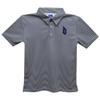 Vive La Fete Duquesne University Polo Shirts for Boys 100% Polyester - Embroidered Stripes Short Sleeve Polo Boys Shirt Navy Stripes Short Sleeve Polo Boys Shirt view 1