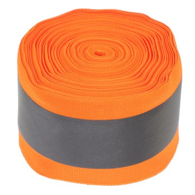 iplusmile 1roll Reflective Sew Safety Tape Meters Fluorescent Warning Strip for Clothing Hats Bags Shoes More High Visibility Reflective Material for Enhanced Safety