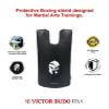 Victorbudo Kick Shield Maya Hide Leather Training Pad for Kickboxing, Muay Thai, MMA & Karate | Heavy-Duty Body Shield for Punching & Kicking Practice (Black) view 2