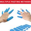 Birllaid 120PCS Bowling Thumb Tape Bowling Finger Tape, Bowling Tape Thumb for Bowlers, Bowling Accessories for Men Women Sport Workout Light Blue view 3
