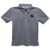 Vive La Fete Us Naval Academy Polo Shirts for Boys 100% Polyester - Embroidered Stripes Short Sleeve Polo Boys Shirt Navy Stripes Short Sleeve Polo Boys Shirt view 1