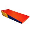 Rygcrud Gymnastics Wedge Mat, Foldable Incline Skill Shape Tumbling Mat - Waterproof Pu, Cheerleading and Home Training, with Carry Handle (Color : Red, Size : 150x80x40cm) view 1