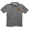 Vive La Fete University of Arkansas at Pine Bluff Polo Shirts for Boys 100% Polyester - Embroidered Stripes Short Sleeve Polo Boys Shirt Black Stripes Short Sleeve Polo Boys Shirt view 1