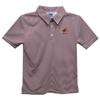 Vive La Fete Elon University Polo Shirts for Boys 100% Polyester - Embroidered Stripes Short Sleeve Polo Boys Shirt Maroon Stripes Short Sleeve Polo Boys Shirt view 1