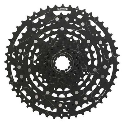 Shimano 10v 11-48 CS-LG300 Cassettes and Pinions for Bicycles, Adults, Unisex, Multicoloured, One Size