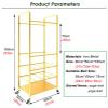 SRNSAEB Yoga and Stability Ball Wall Storage Rack, Fitness Pilates Mat Storage Holder for Home Gym/Yoga Studio/Fitness Club, 160cm/ 63inch Height Yoga Display Rack (Color : White) view 2