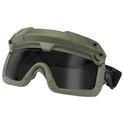 Outdoor Sports Tactical Shooting Goggles Airsoft Paintball Hunting Gear Fast Helmet Wing Rail Clip Buckle Mount