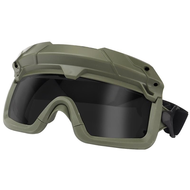 Outdoor Sports Tactical Shooting Goggles Airsoft Paintball Hunting Gear Fast Helmet Wing Rail Clip Buckle Mount