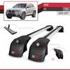 acpar Compatible with BMW X3 (F25) 2011-2017 ACE-2 Car Roof Rack Cross Bar Grey Aluminium 2 Bars view 3