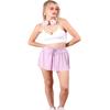 9teen Boutique Flowy Athletic Shorts for Women Gym Yoga Workout Running Tennis Butterfly Skirts Biker Cute Spandex Clothes Casual Summer Lilac view 1