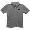 Southern Miss Polo Shirts for Boys 100% Polyester - Embroidered Stripes Short Sleeve Polo Boys Shirt Black Stripes Short Sleeve Polo Boys Shirt view 1